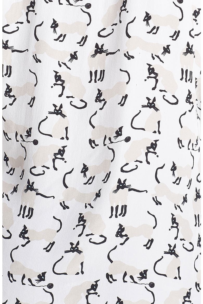 'Adriana' Silk Shirt, Alternate, color, BRIGHT WHITE