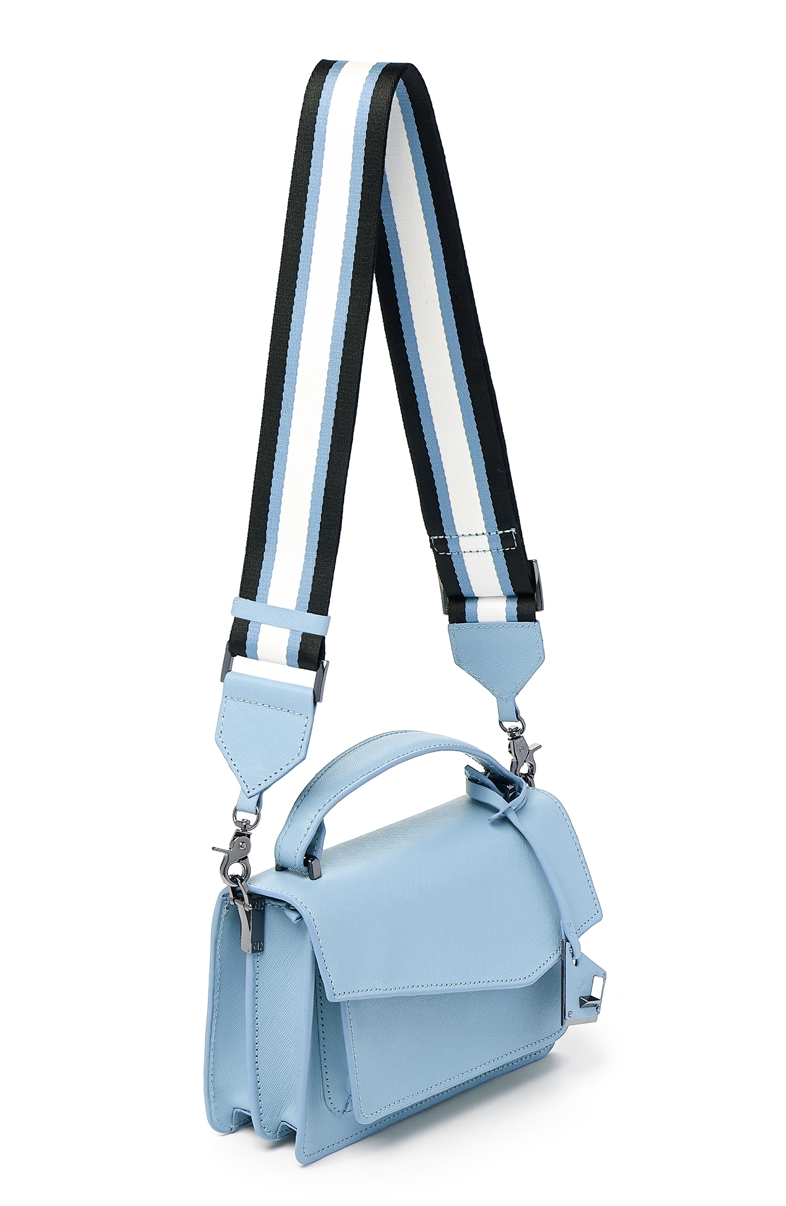 Cobble Hill Leather Crossbody Bag, Alternate, color, BLUE CADET