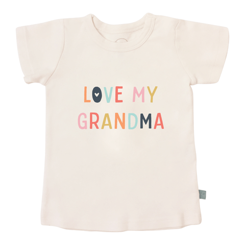 Organic Graphic Tee | Love Grandma (toddler)