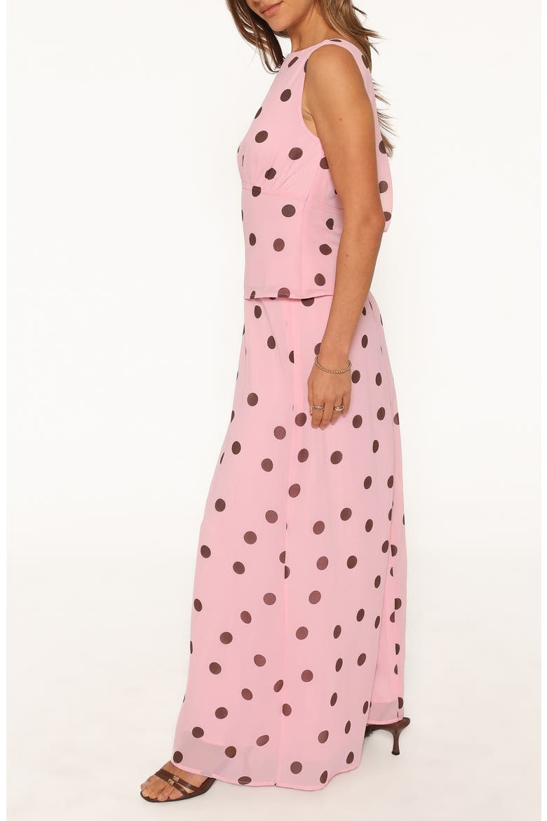 Ricky Polka Dot Skirt Set, Alternate, color, PINK POLKA DOT