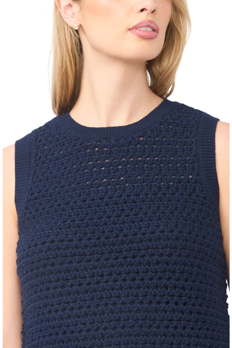 Open Stitch Sweater Tank, Alternate, color, CLASSIC NAVY