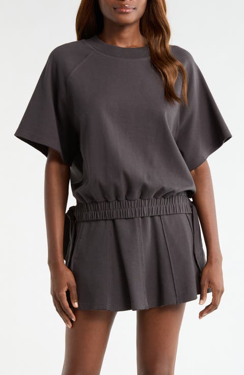 Jalani Side Tie Raglan Sleeve Top