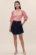 Rebecca Taylor Carmen Denim Skirt