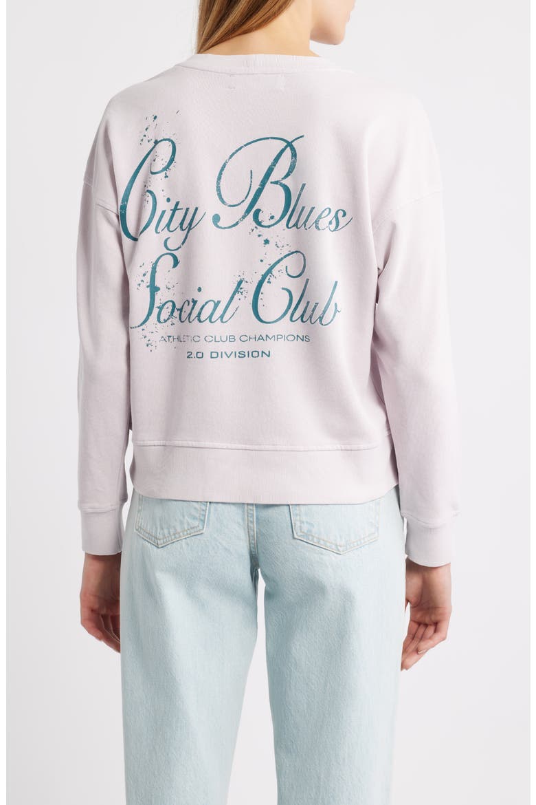 Logo Graphic Sweatshirt, Alternate, color, LILAC