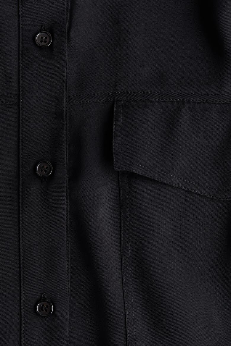 Oversized Shirt, Alternate, color, Black