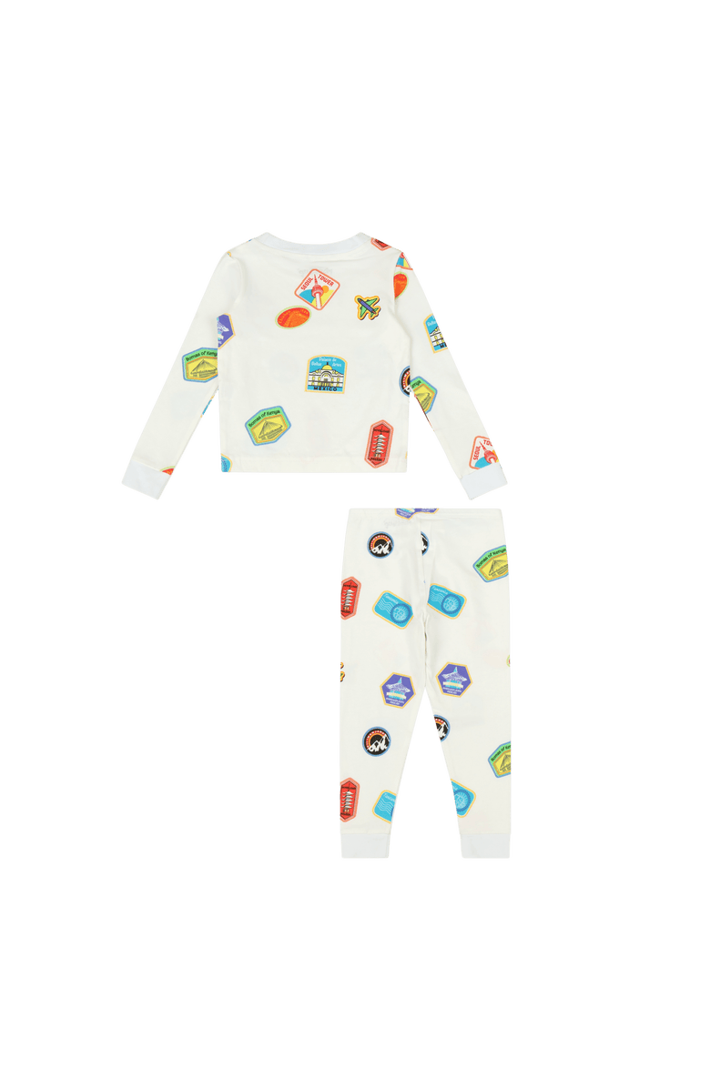 Mixed Up Clothing Kids Passport Stamp Playset - Travel-Inspired Matching Outfit, Alternate, color, Passport Stamp