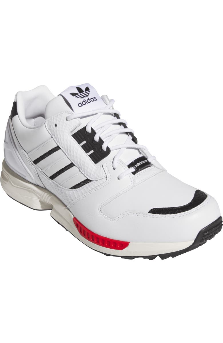 adidas ZX 8000 Spikeless Golf Shoe, Main, color, White/ White/ Black
