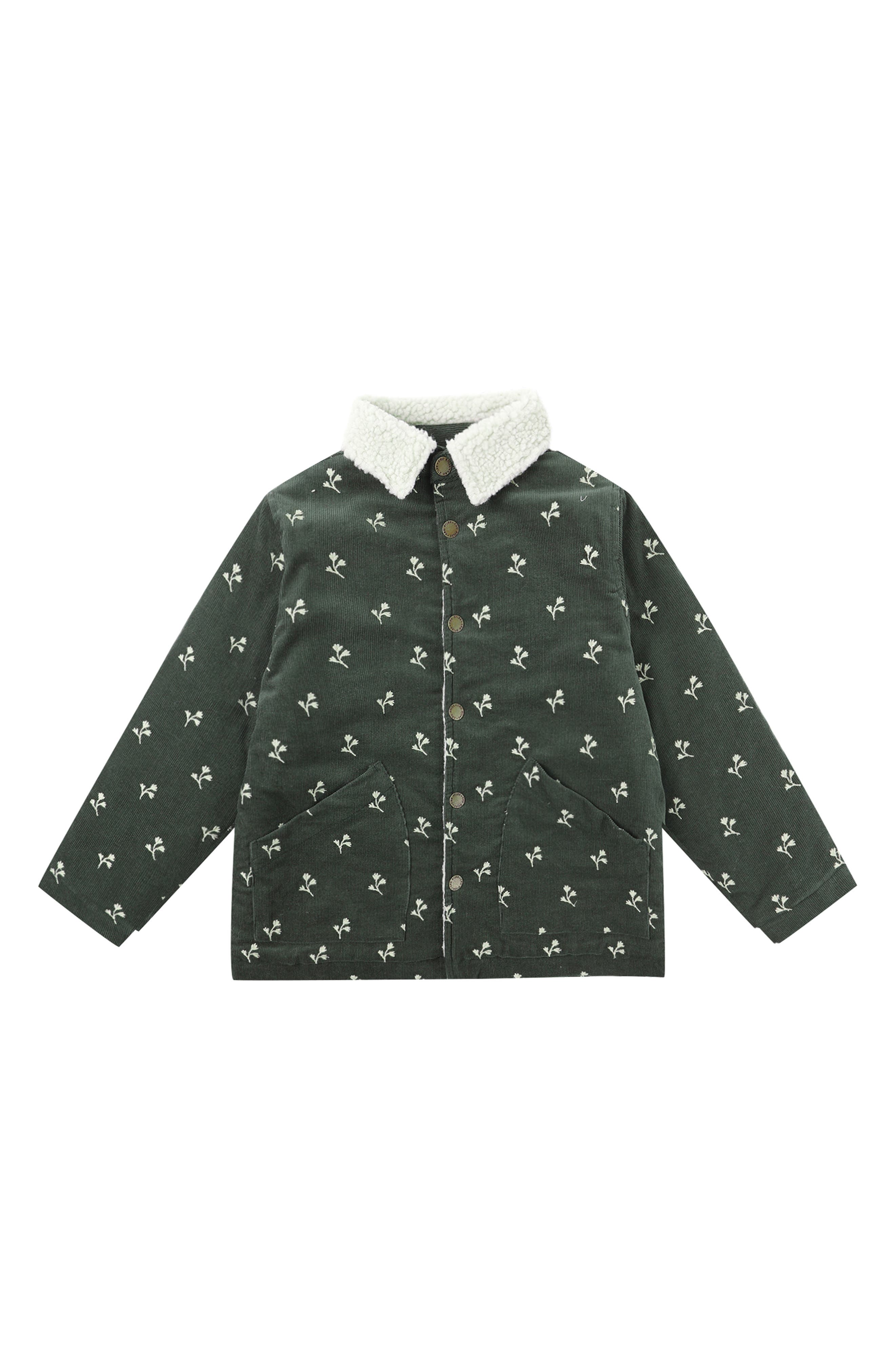 Kids' Corduroy Long Chore Coat