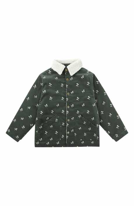 Kids' Corduroy Long Chore Coat