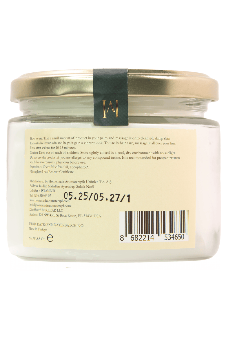 Pure Cold Pressed Nourishing Coconut Oil, Alternate, color, White