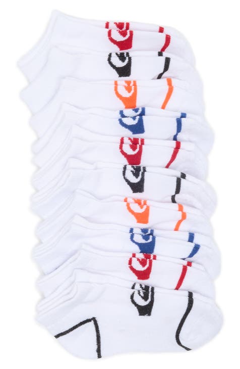 Kids' Assorted 10-Pack Half Low Socks (Little Kid & Big Kid)