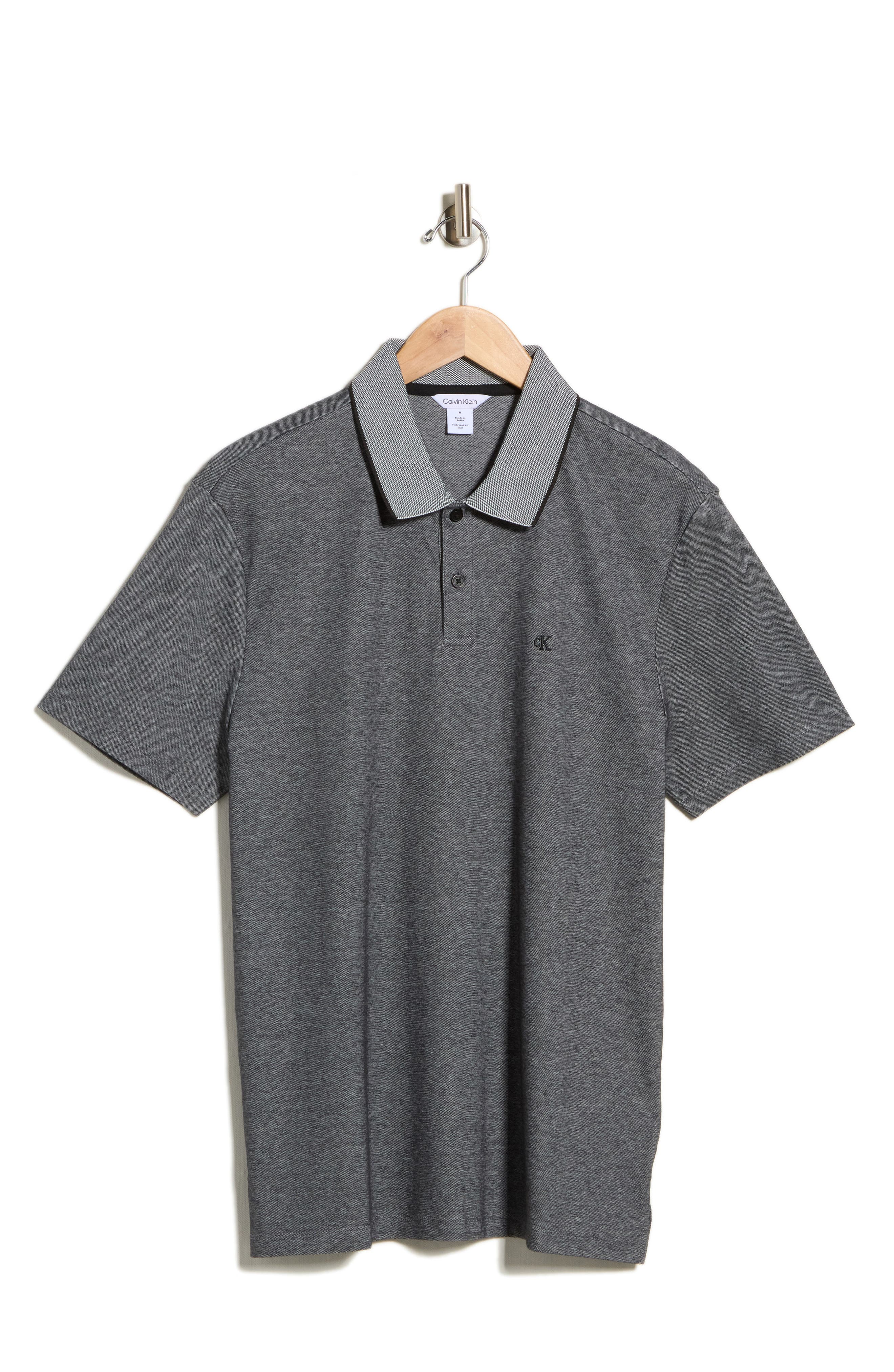 Birdseye Heather Interlock Polo