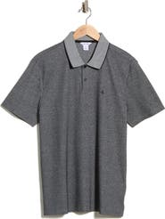 Calvin Klein Birdseye Heather Interlock Polo