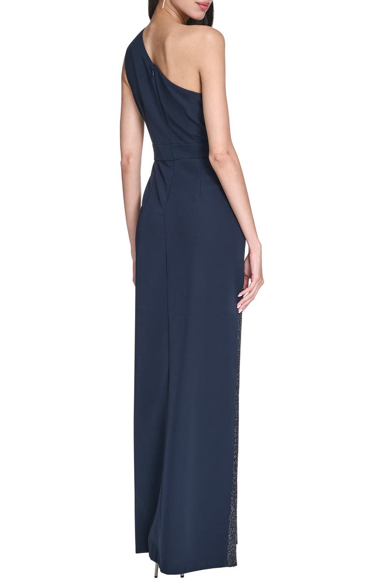 Vince Camuto Laguna Sequin Detail Gown, Alternate, color, Navy