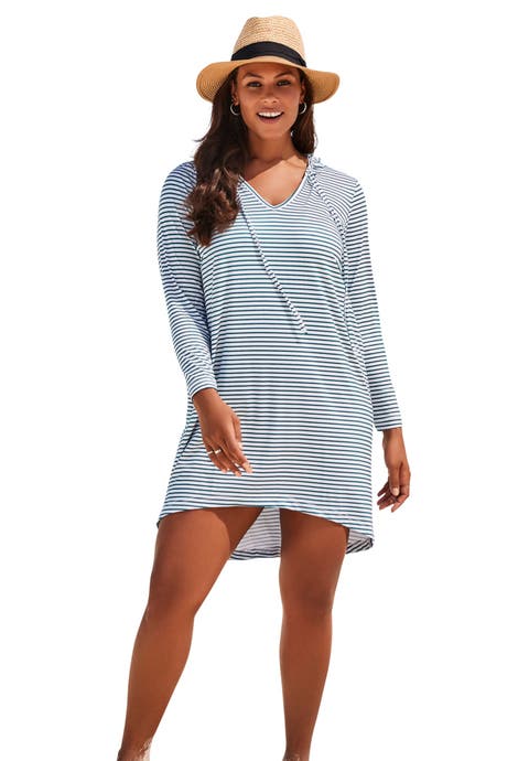 Pack & Go Wrinkle-Resistant Cover Up Hoodie Dress