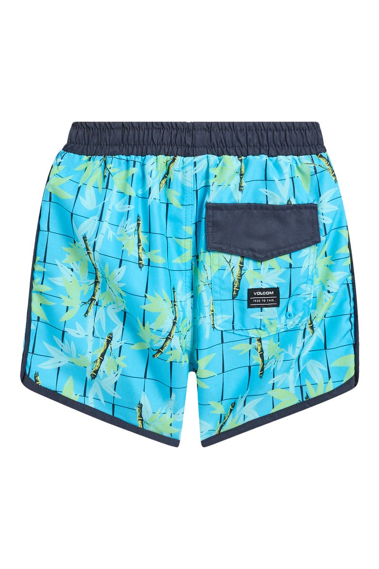 Graphic T-Shirt & Swim Trunks Set, Alternate, color, WHITE