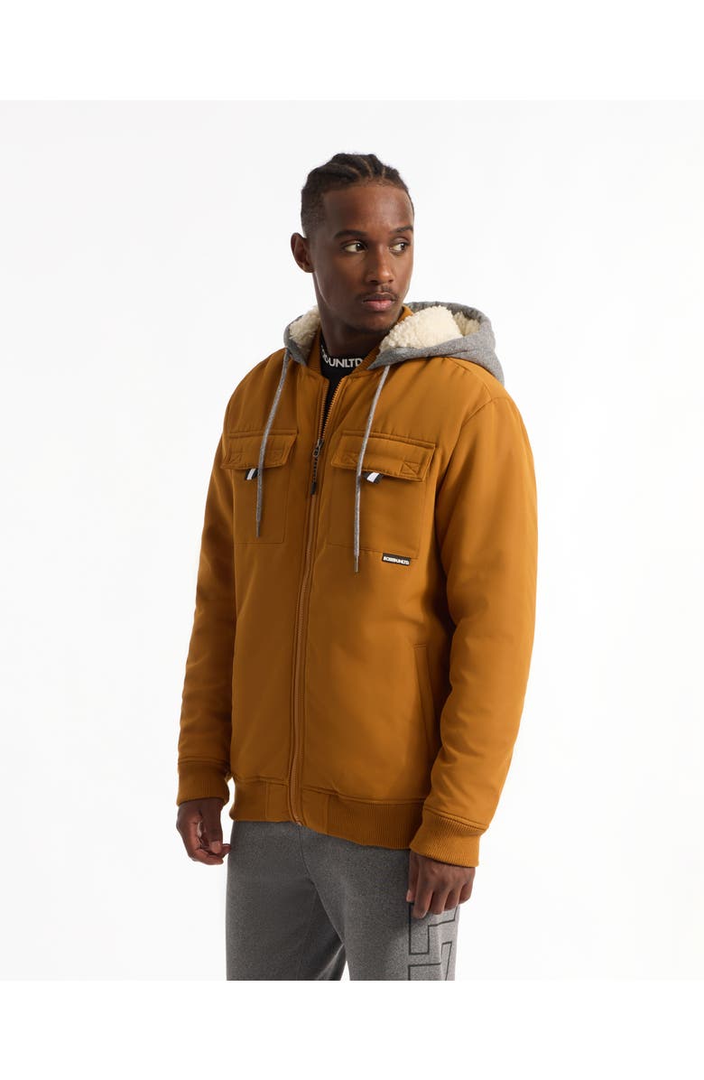 Ecko Unltd. Too Cool For School Varsity Jacket, Alternate, color, Tims