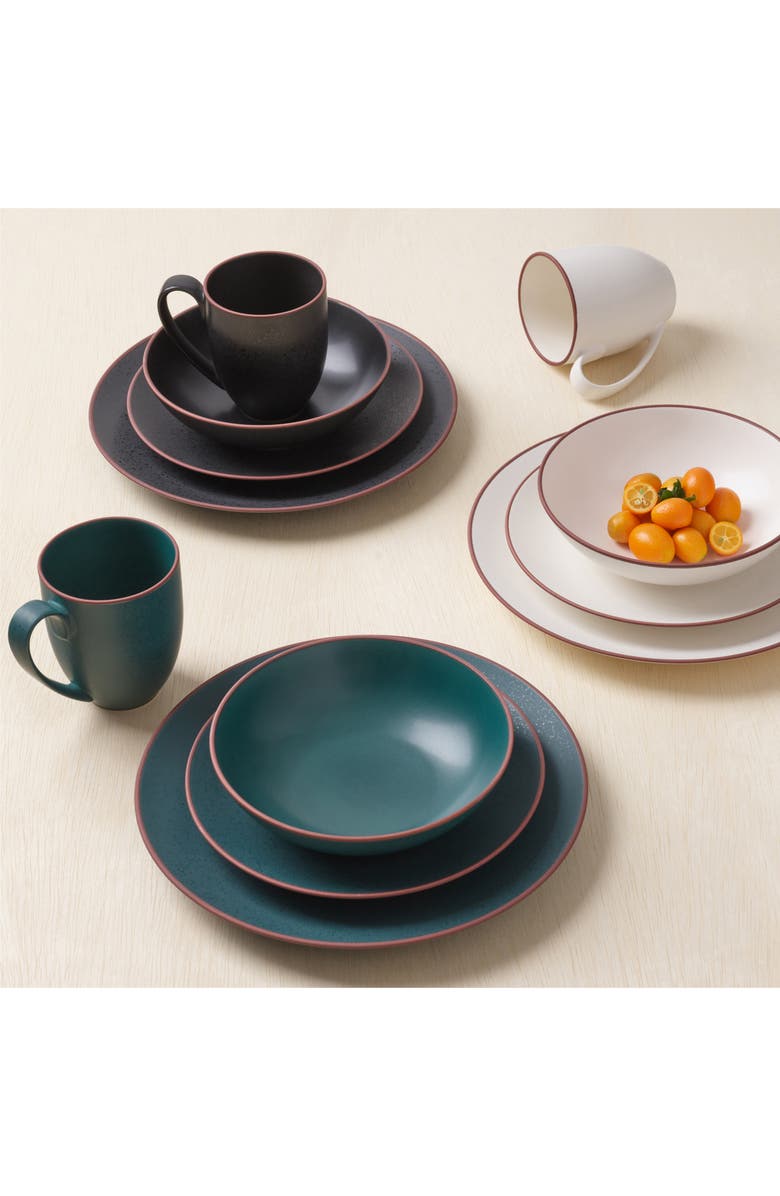 Nambé Taos 4-Piece Place Setting, Alternate, color, Black