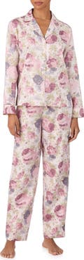 Lauren Ralph Lauren Print Cotton Blend Pajamas