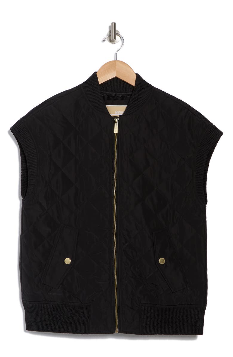 Michael Kors Diamon Quilted Vest, Alternate, color, 