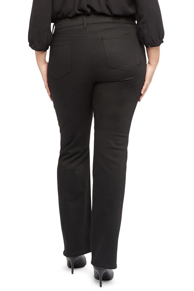 Marilyn Straight Leg Jeans, Alternate, color, BLACK RINSE