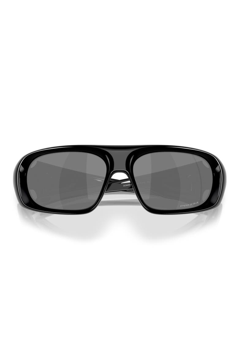 61mm Prizm™ Shield Sunglasses, Alternate, color, BLACK