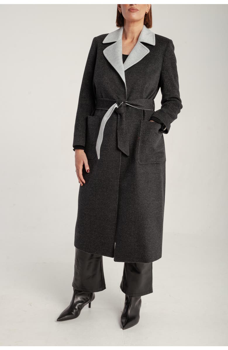1982 Cashmere Belted Wrap Coat, Alternate, color, V4_mid Grey
