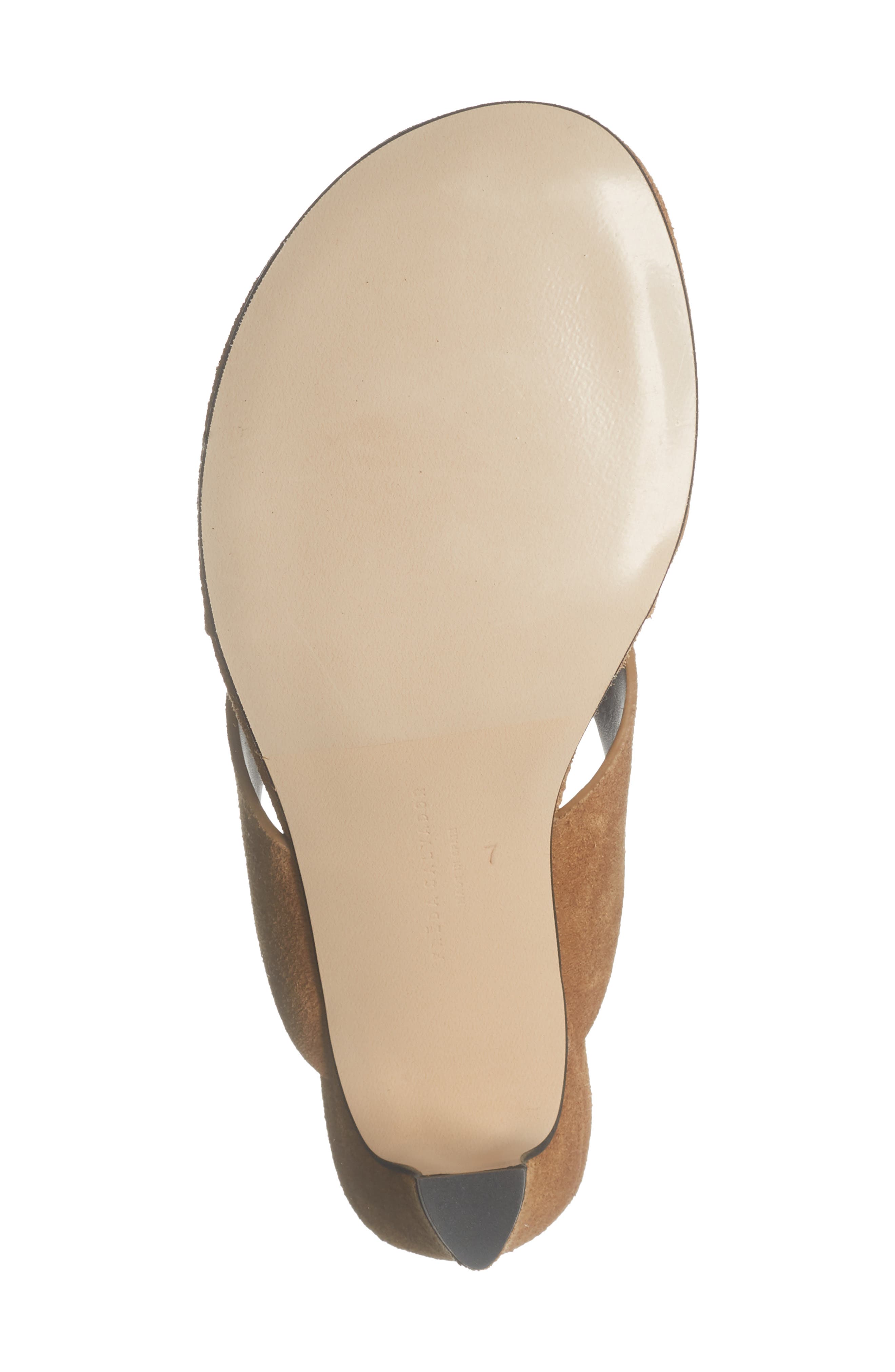 Kat Flip Flop, Alternate, color, CHESTNUT SUEDE