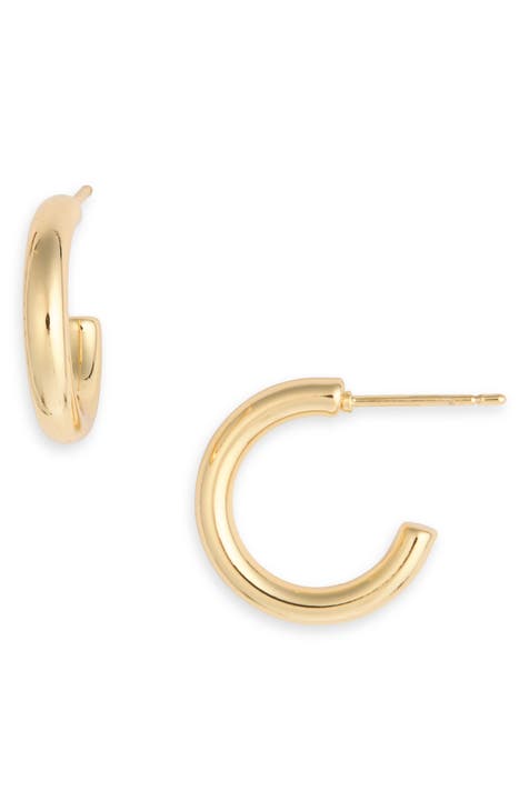 Tube Hoop Earrings