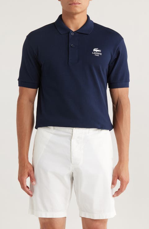 Logo Embroidered Cotton Polo