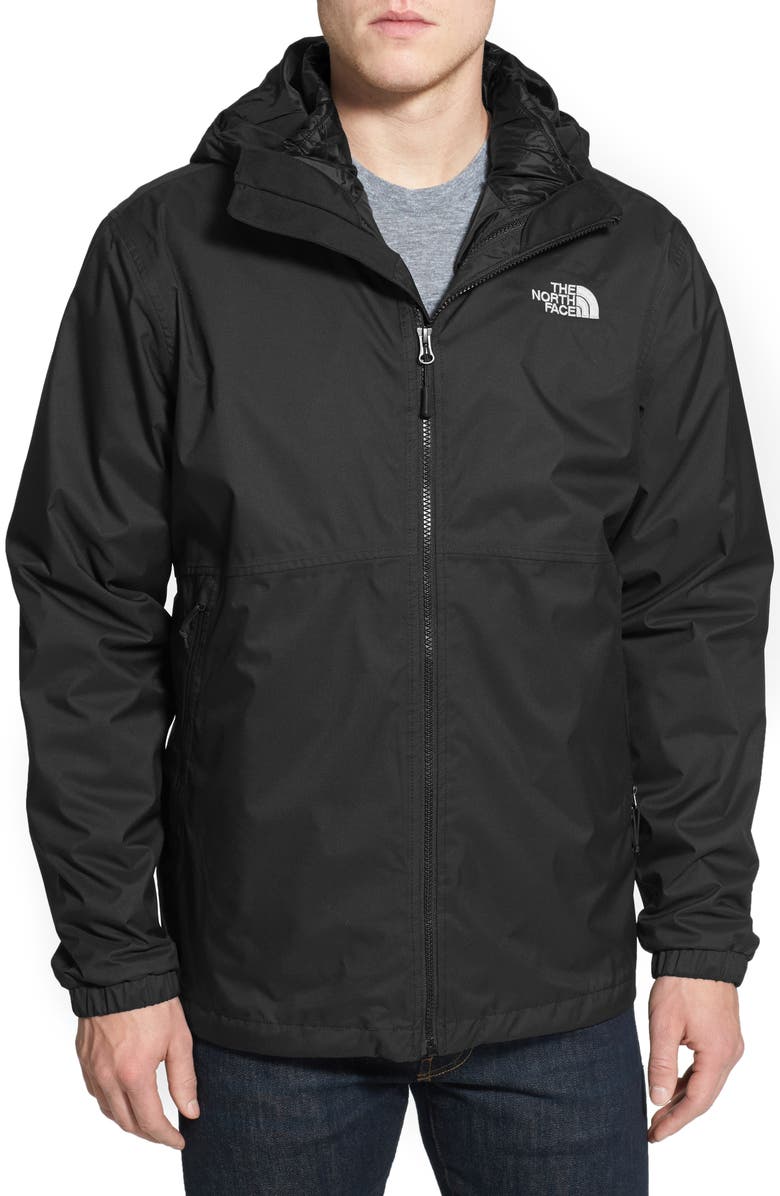 The North Face 'All About' TriClimate<sup>®</sup> Waterproof Hooded 3-in-1 HyVent<sup>®</sup> Jacket, Main, color, 