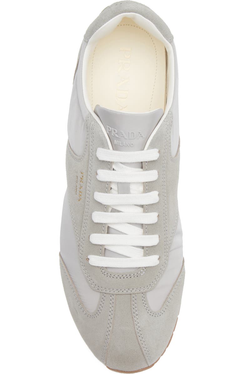 Prada Low Profile Sneaker, Alternate, color, Nube