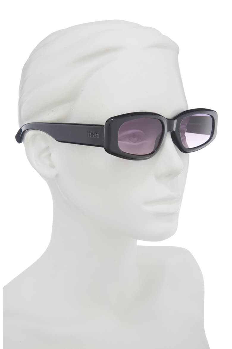 Rectangular Sunglasses, Alternate, color, VIOLET VORTEX