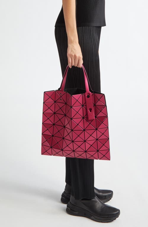 Bao Bao Issey Miyake Lucent Metallic Tote In Pink