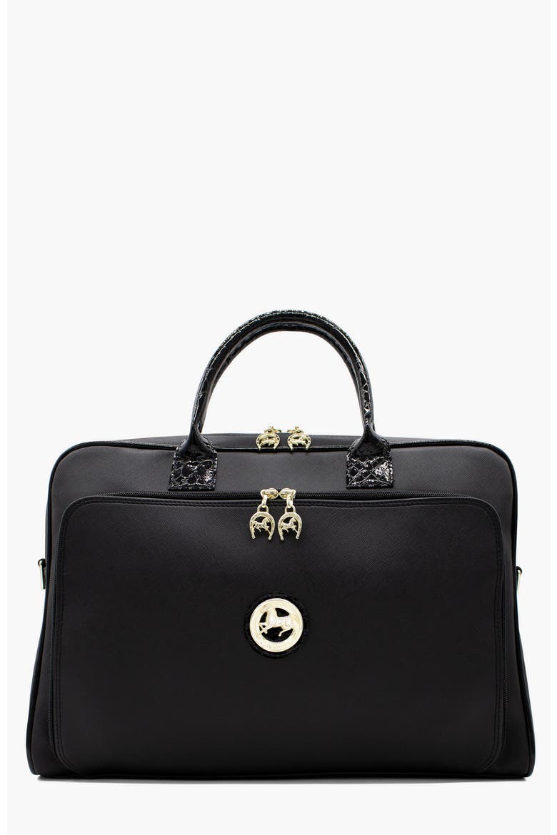 Cherry Blossom Laptop Bag 17" 066, Main, color, Black