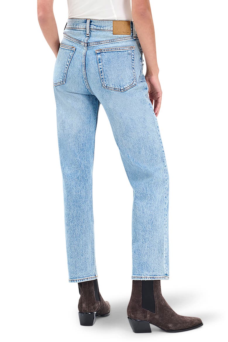 Harlow Mid Rise Ankle Straight Leg Jeans, Alternate, color, LOU