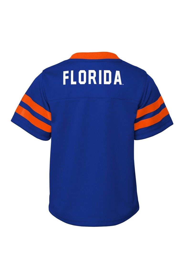 Toddler Royal Florida Gators Two-Piece Red Zone Jersey & Pants Set, Alternate, color, Royal