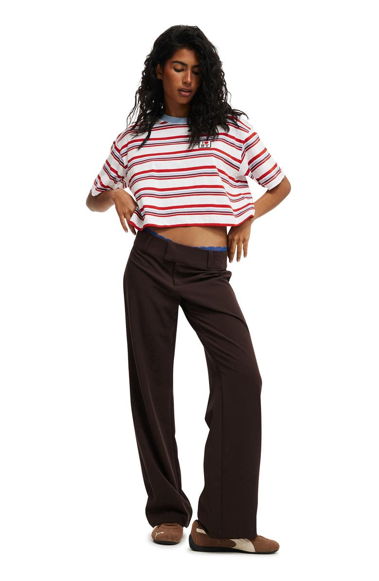 Cotton On Women's Lcn Cropped Boxy Graphic Tee, Alternate, color, 