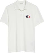 Moncler Logo Patch Cotton Polo