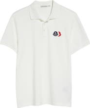 Moncler Logo Patch Cotton Polo