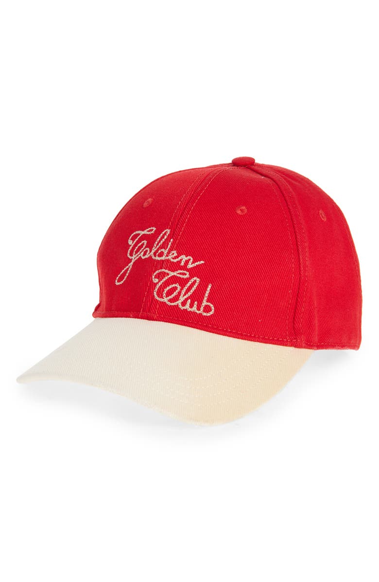 Golden Goose Journey Baseball Cap, Main, color, 