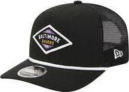 New Era Men's New Era Black Baltimore Ravens Team 9SEVENTY Adjustable Hat