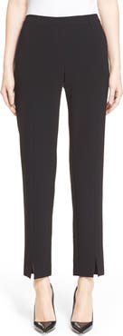 ST. JOHN Collection 'Jennifer' Crepe Marocain Ankle Pants