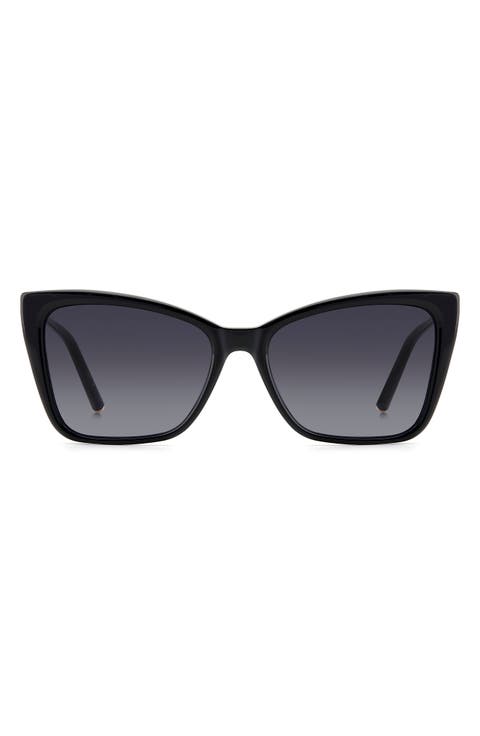 57mm Cat Eye Sunglasses
