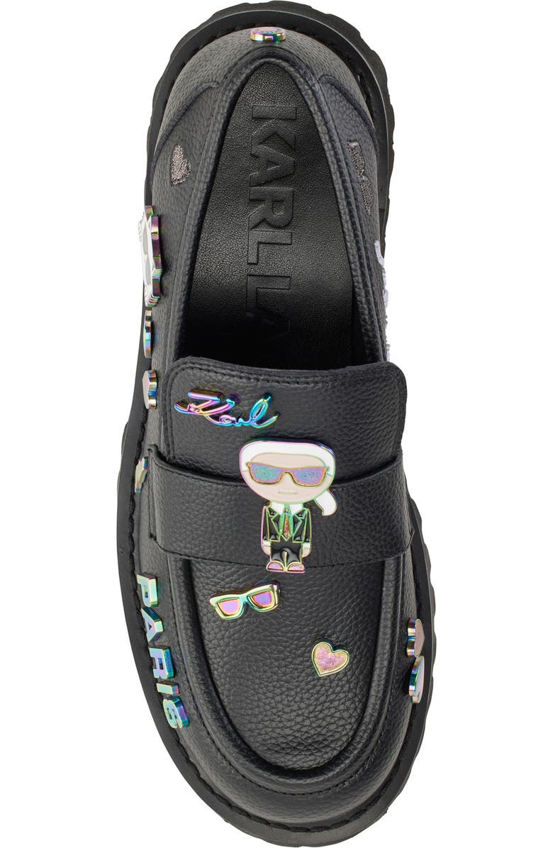 KARL LAGERFELD PARIS Gaston Lug Loafer, Alternate, color,