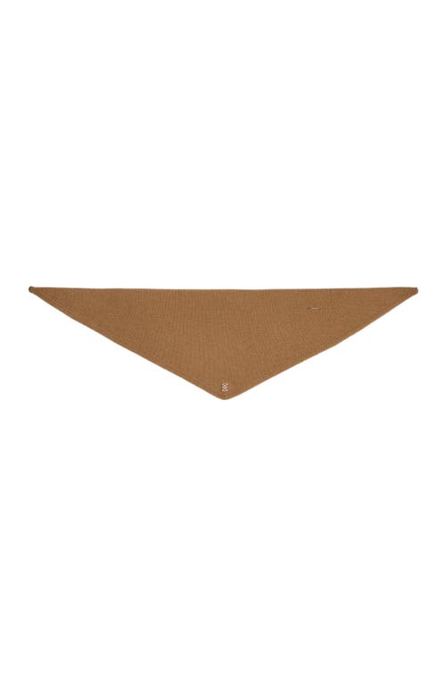 Sandro Wool And Cashmere Scarf In Brown
