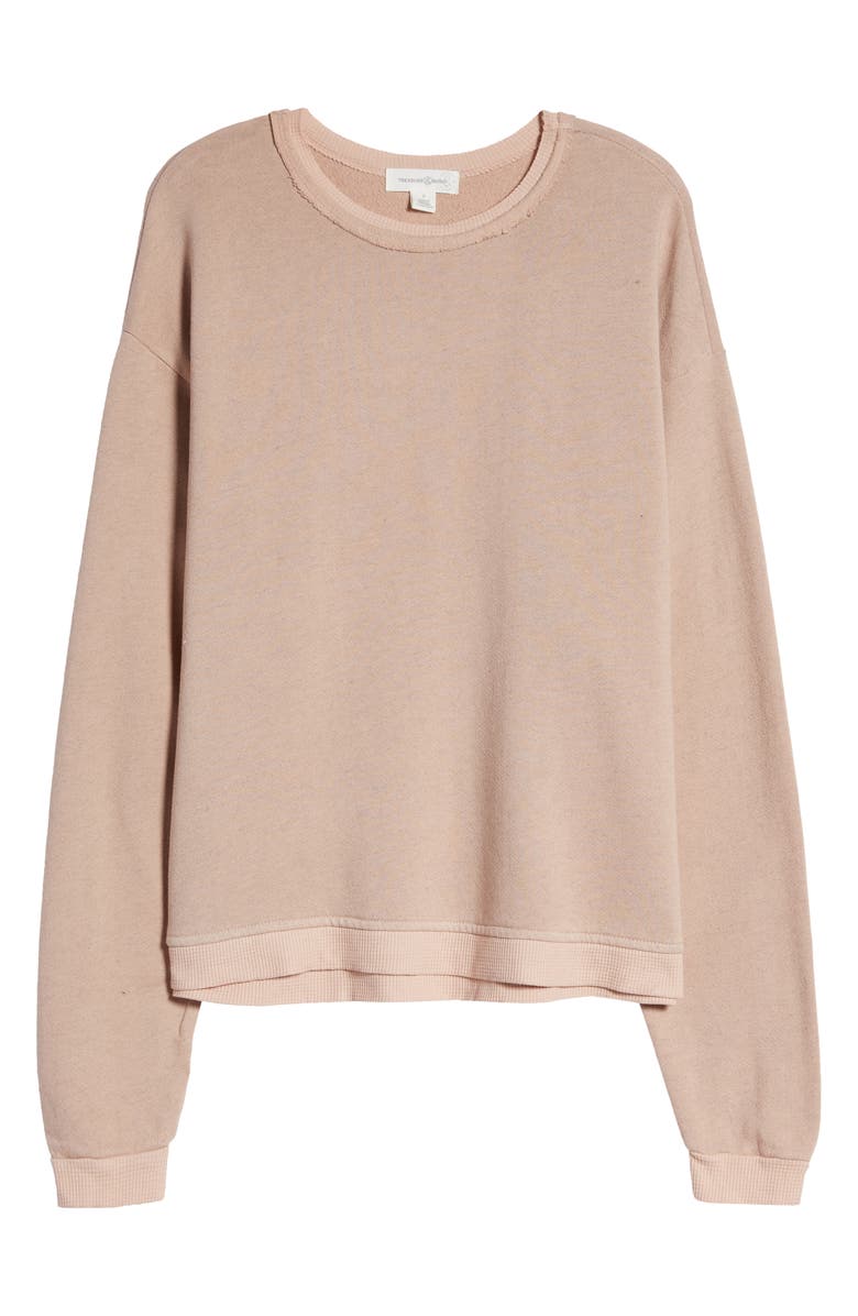 Treasure & Bond Thermal Edge Sweatshirt, Alternate, color,