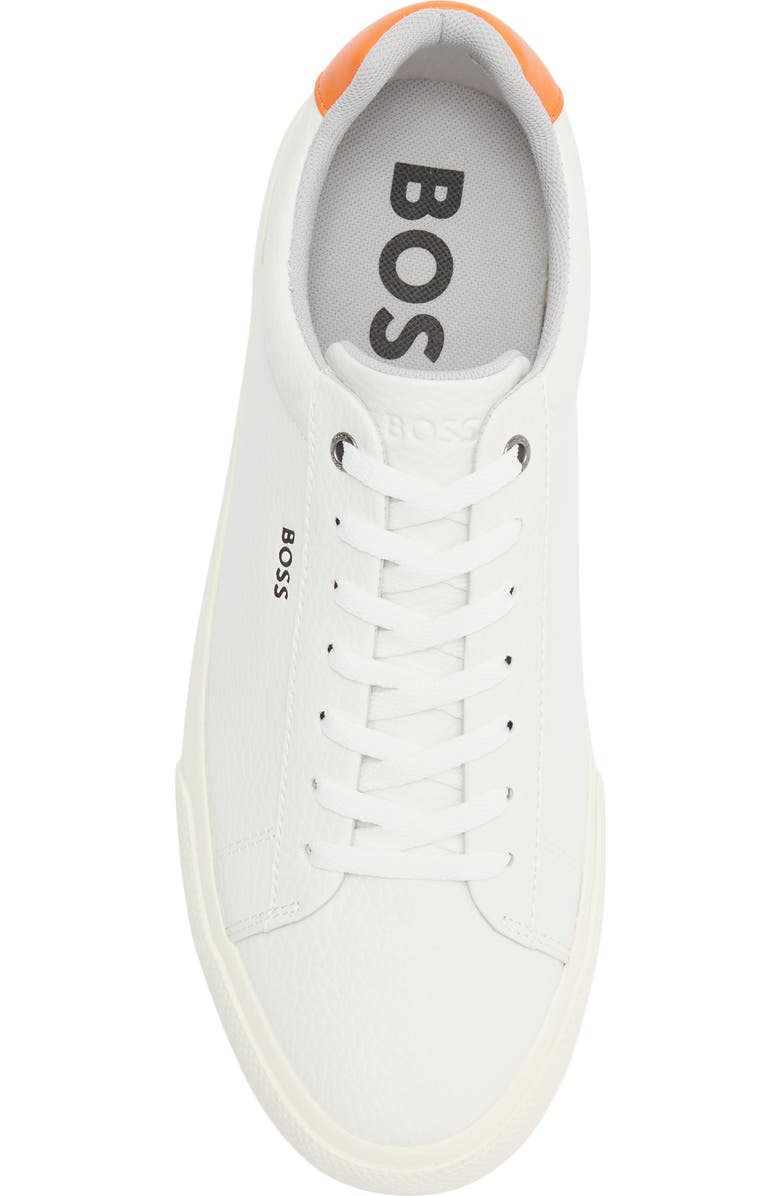 BOSS Aiden Tenn Sneaker, Alternate, color, Open White
