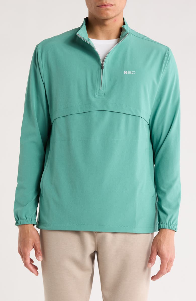 Black Clover Quarter Jack Half Zip Jacket, Main, color,