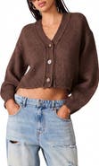 Steve Madden Mica Cropped Cardigan